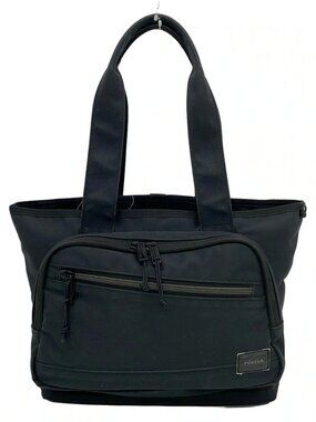 Porter /Yoshida Black Nylon Shoulder Bag